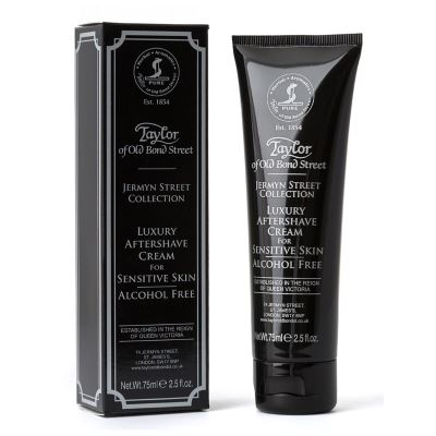 TAYLOR OF OLD BOND STREET Jermyn Street Collection Aftershave Cream for Sensitive Skin 75 ml